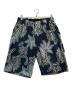 45R（フォーティファイブ・アール）の古着「総柄ハーフパンツ」｜ブルー
