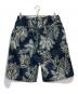 45R (フォーティファイブ・アール) 総柄ハーフパンツ ブルー サイズ:表記なし：9000円