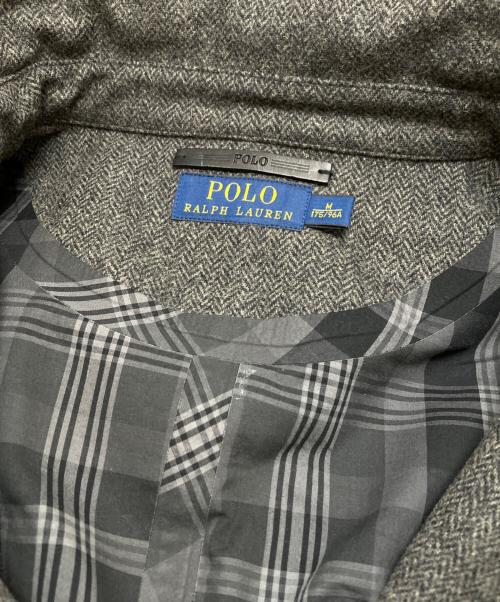 POLO RALPH LAUREN（ポロ・ラルフローレン）POLO RALPH LAUREN (ポロ・ラルフローレン) フーデッドコート グレー サイズ:Mの古着・服飾アイテム