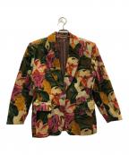 KENZOケンゾー）の古着「花柄テーラードジャケット」｜マルチカラー