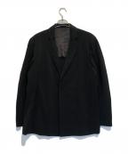 GIORGIO ARMANIジョルジョアルマーニ）の古着「スナップボタンテーラードジャケット」｜ブラック