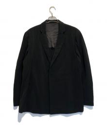 GIORGIO ARMANI（ジョルジョアルマーニ）の古着「スナップボタンテーラードジャケット」｜ブラック