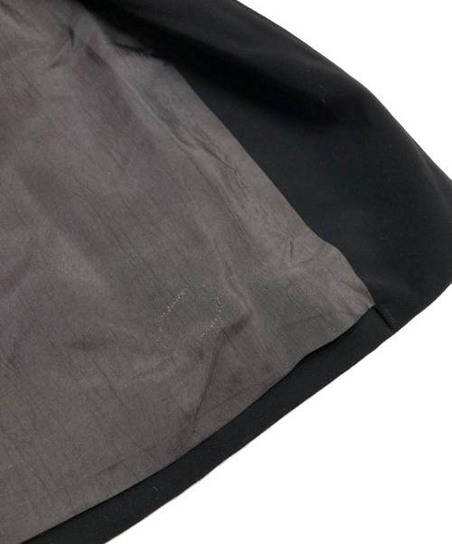 GIORGIO ARMANI（ジョルジョアルマーニ）GIORGIO ARMANI (ジョルジョアルマーニ) スナップボタンテーラードジャケット ブラック サイズ:52の古着・服飾アイテム