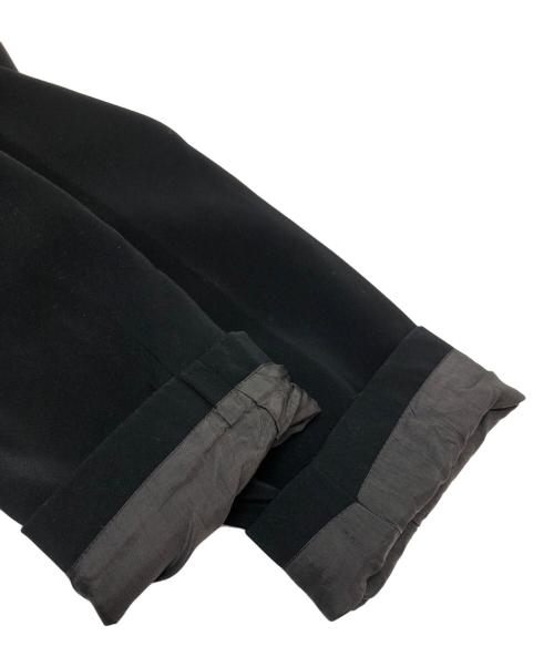 GIORGIO ARMANI（ジョルジョアルマーニ）GIORGIO ARMANI (ジョルジョアルマーニ) スナップボタンテーラードジャケット ブラック サイズ:52の古着・服飾アイテム