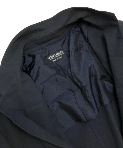 GIORGIO ARMANI（ジョルジョアルマーニ）GIORGIO ARMANI (ジョルジョアルマーニ) テーラードジャケット ネイビー サイズ:54の古着・服飾アイテム