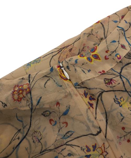 ISSEY MIYAKE（イッセイミヤケ）ISSEY MIYAKE (イッセイミヤケ) シアースカート ベージュ サイズ:2の古着・服飾アイテム