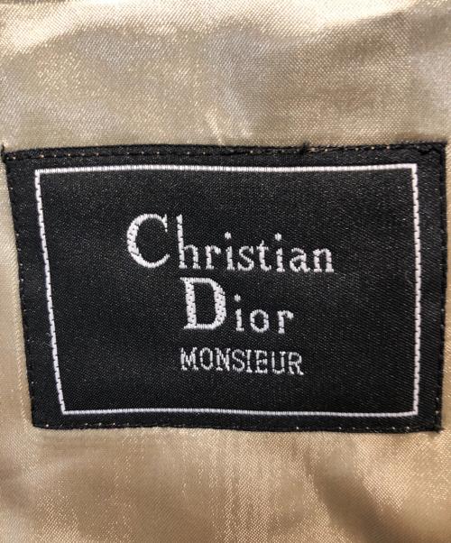 Christian Dior MONSIEUR（クリスチャンディオールムッシュ）Christian Dior MONSIEUR (クリスチャンディオールムッシュ) ステンカラーコート ベージュ サイズ:42Sの古着・服飾アイテム