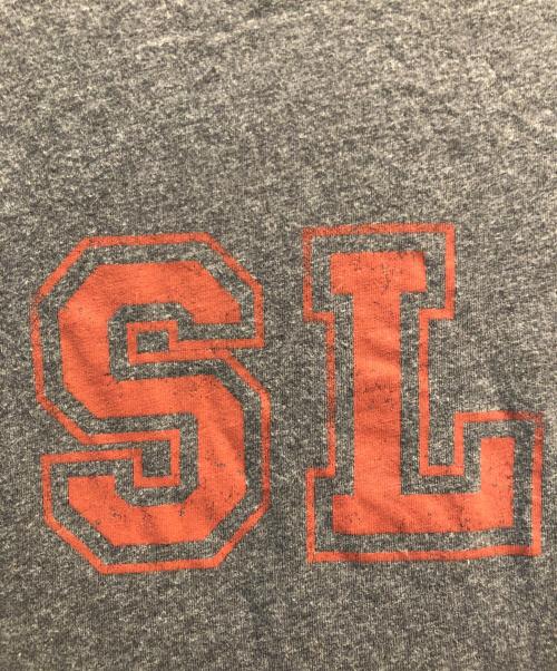 Saint Laurent Paris（サンローランパリ）Saint Laurent Paris (サンローランパリ) プリントTシャツ グレー サイズ:Sの古着・服飾アイテム