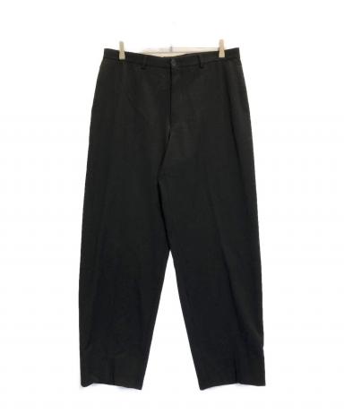 GIORGIO ARMANIブラック スラックス 未使用タグ付ノータック 中古・古着通販】GIORGIO ARMANI (ジョルジョアルマーニ) スラックス