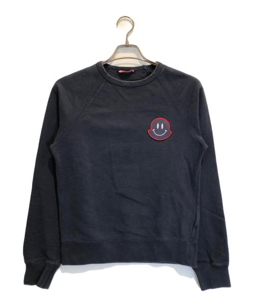 MONCLER（モンクレール）MONCLER (モンクレール) ニコちゃんスウェット ネイビー サイズ:Ｓの古着・服飾アイテム