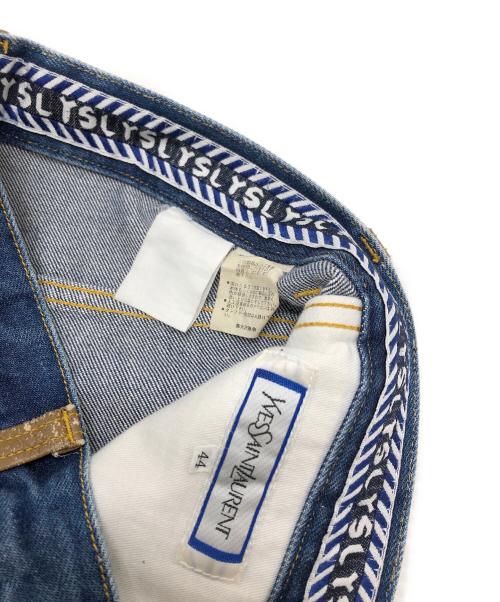 Yves Saint Laurent（イヴサンローラン）Yves Saint Laurent (イヴサンローラン) デニムパンツ インディゴ サイズ:44の古着・服飾アイテム