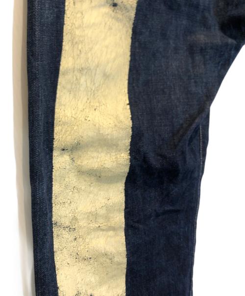 EVISU（エヴィス）EVISU (エヴィス) 大黒カモメプリントデニムパンツ インディゴ サイズ:Ｗ32Ｌ35の古着・服飾アイテム