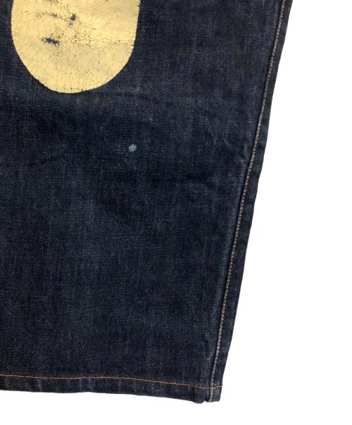 EVISU（エヴィス）EVISU (エヴィス) 大黒カモメプリントデニムパンツ インディゴ サイズ:Ｗ32Ｌ35の古着・服飾アイテム