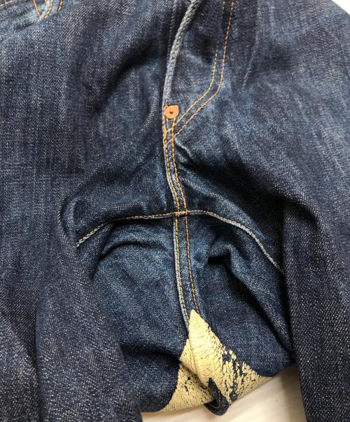 EVISU（エヴィス）EVISU (エヴィス) 大黒カモメプリントデニムパンツ インディゴ サイズ:Ｗ32Ｌ35の古着・服飾アイテム