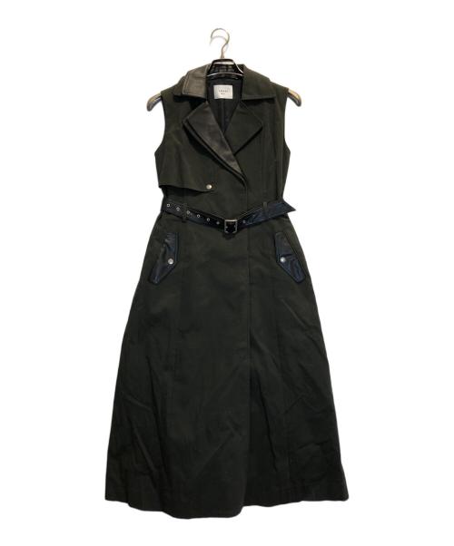 Ameri（アメリ）Ameri (アメリ) RIDERS DOCKING DRESS カーキ サイズ:Sの古着・服飾アイテム