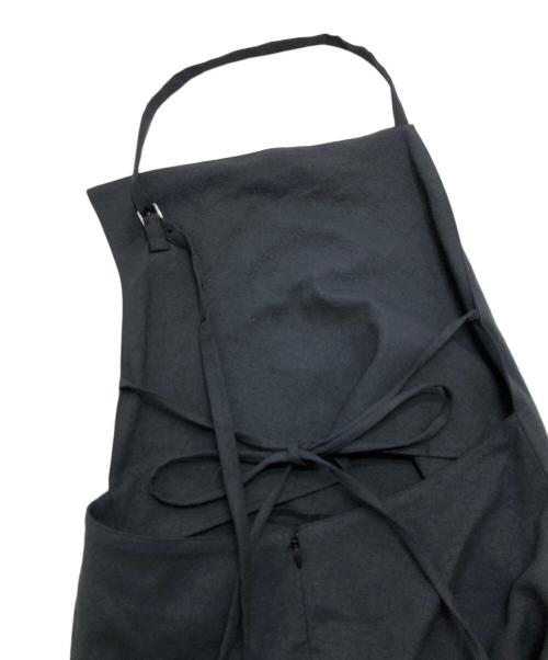 LE CIEL BLEU（ルシェルブルー）LE CIEL BLEU (ルシェルブルー) Maxi Apron Dress ブラック サイズ:36の古着・服飾アイテム