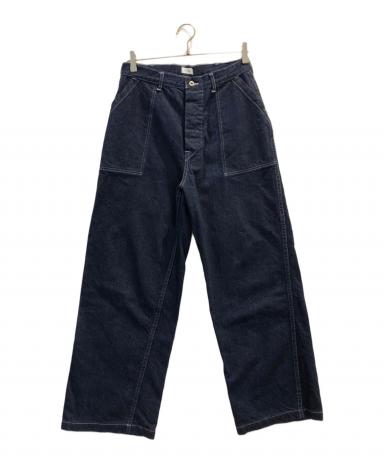 中古・古着通販】CIOTA (シオタ) ワイドデニムパンツ インディゴ