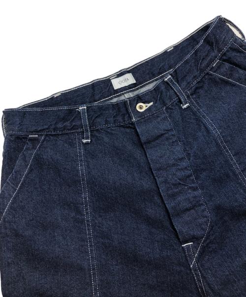 CIOTA（シオタ）CIOTA (シオタ) ワイドデニムパンツ インディゴ サイズ:2 (UNISEX1~7サイズ展開)の古着・服飾アイテム