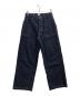 CIOTA（シオタ）の古着「ワイドデニムパンツ」｜インディゴ