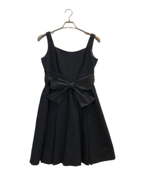 BURBERRY BLUE LABEL（バーバリー ブルー レーベル）BURBERRY BLUE LABEL (バーバリー ブルー レーベル) ノースリーブワンピース ネイビー サイズ:38の古着・服飾アイテム