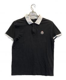 MONCLER（モンクレール）の古着「ポロシャツ」｜ブラック