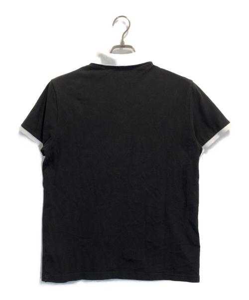 MONCLER（モンクレール）MONCLER (モンクレール) ポロシャツ ブラック サイズ:Lの古着・服飾アイテム