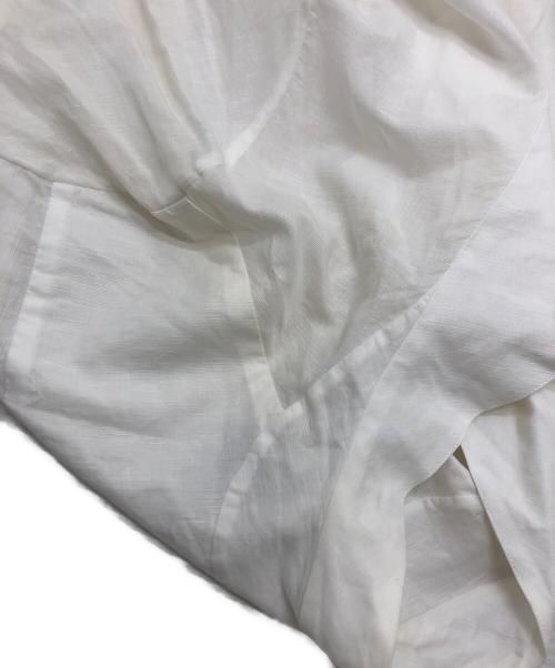 EMPORIO ARMANI（エンポリオ アルマーニ）EMPORIO ARMANI (エンポリオ アルマーニ) 00’sリネンシャツ ホワイト サイズ:41(首回り41cm)の古着・服飾アイテム