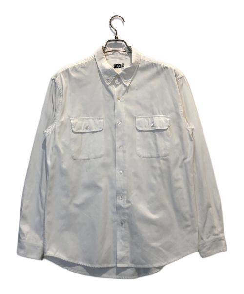 GDEH（グッドイナフ）GDEH (グッドイナフ) ボタンダウンシャツ ホワイト サイズ:Lの古着・服飾アイテム