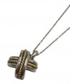 TIFFANY & Co.ティファニー アンド コー）の古着「シグネチャークロスネックレス」｜シルバー