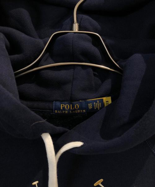 POLO RALPH LAUREN（ポロ・ラルフローレン）POLO RALPH LAUREN (ポロ・ラルフローレン) パーカー ネイビー サイズ:XSの古着・服飾アイテム