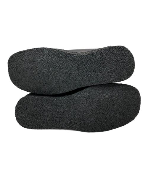 YUKS（ユックス）yuks (ユックス) モカシンレザーシューズ ブラック サイズ:37の古着・服飾アイテム