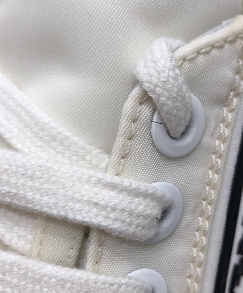 PRADA（プラダ）PRADA (プラダ) ダブルホイール ナイロンギャバジン スニーカー ホワイト サイズ:37の古着・服飾アイテム