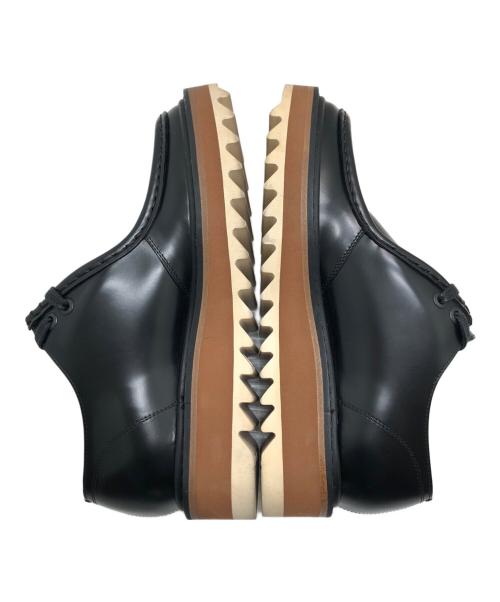 DRIES VAN NOTEN（ドリスヴァンノッテン）DRIES VAN NOTEN (ドリスヴァンノッテン) チロリアンシューズ ブラック サイズ:37の古着・服飾アイテム