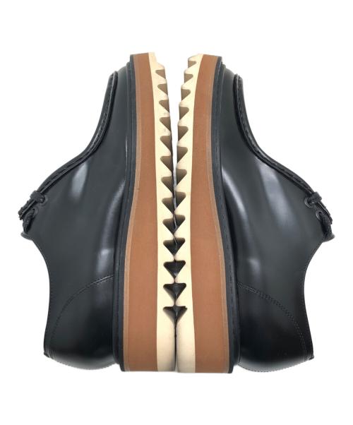 DRIES VAN NOTEN（ドリスヴァンノッテン）DRIES VAN NOTEN (ドリスヴァンノッテン) チロリアンシューズ ブラック サイズ:37の古着・服飾アイテム