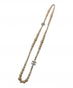 CHANELシャネル）の古着「パールネックレス」｜アイボリー