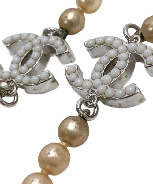 CHANEL（シャネル）CHANEL (シャネル) パールネックレス アイボリーの古着・服飾アイテム