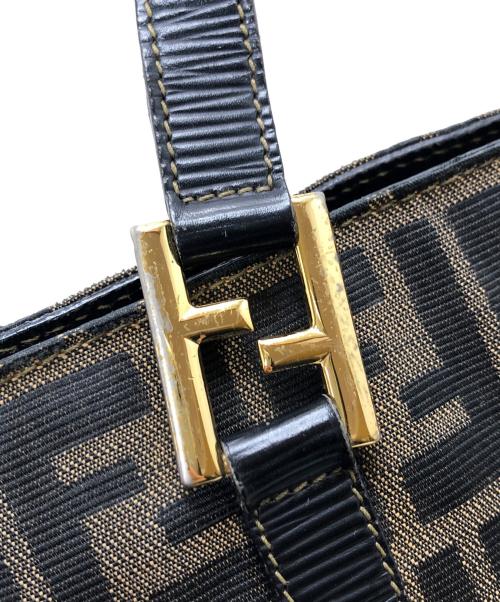 FENDI（フェンディ）FENDI (フェンディ) ズッカ柄ハンドバッグ ブラウン サイズ:表記なしの古着・服飾アイテム
