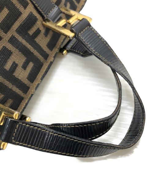 FENDI（フェンディ）FENDI (フェンディ) ズッカ柄ハンドバッグ ブラウン サイズ:表記なしの古着・服飾アイテム