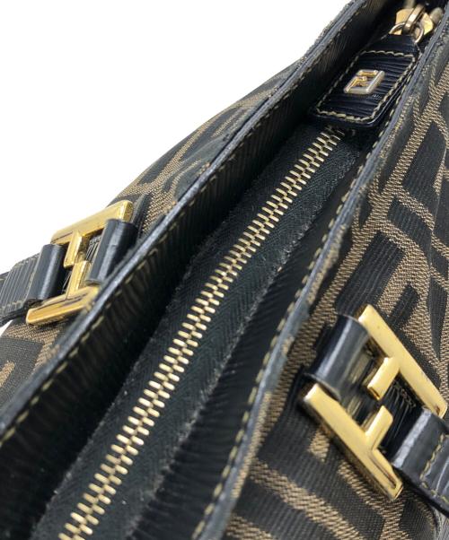 FENDI（フェンディ）FENDI (フェンディ) ズッカ柄ハンドバッグ ブラウン サイズ:表記なしの古着・服飾アイテム