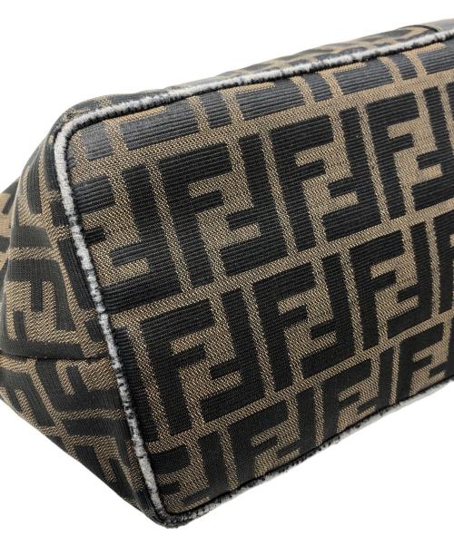 FENDI（フェンディ）FENDI (フェンディ) ズッカ柄ハンドバッグ ブラウン サイズ:表記なしの古着・服飾アイテム