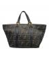 FENDI（フェンディ）の古着「ズッカ柄ハンドバッグ」｜ブラウン