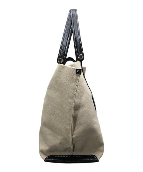 LACUCCI（イアクッチ）LACUCCI (イアクッチ) ソルベット M トートバッグ キャンバス アイボリーの古着・服飾アイテム