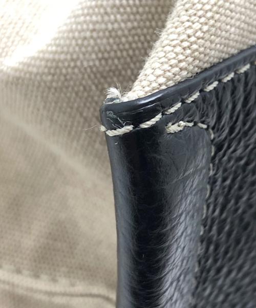 LACUCCI（イアクッチ）LACUCCI (イアクッチ) ソルベット M トートバッグ キャンバス アイボリーの古着・服飾アイテム