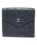 CHANELシャネル）の古着「財布」｜ブラック