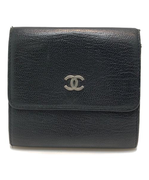 CHANEL（シャネル）CHANEL (シャネル) 財布 ブラック サイズ:表記なしの古着・服飾アイテム