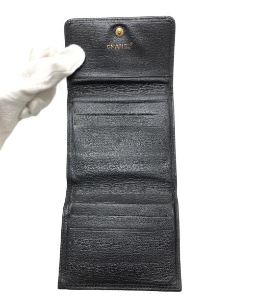 CHANEL（シャネル）CHANEL (シャネル) 財布 ブラック サイズ:表記なしの古着・服飾アイテム