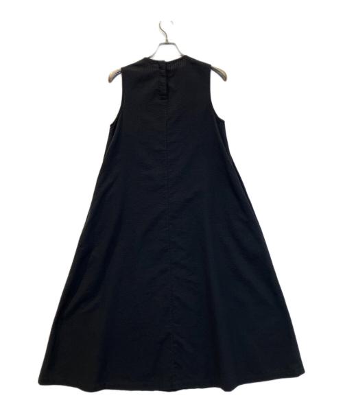 eunoia（ユノイア）eunoia (ユノイア) Seesucker A dress ブラック サイズ:表記なしの古着・服飾アイテム
