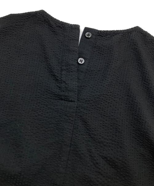 eunoia（ユノイア）eunoia (ユノイア) Seesucker A dress ブラック サイズ:表記なしの古着・服飾アイテム