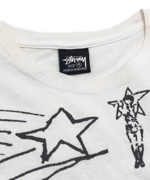 stussy（ステューシー）stussy (ステューシー) Tシャツ ホワイト サイズ:Mの古着・服飾アイテム