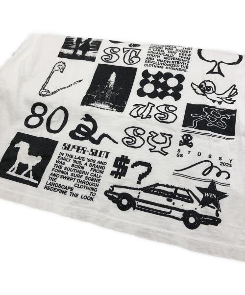 stussy（ステューシー）stussy (ステューシー) Tシャツ ホワイト サイズ:Mの古着・服飾アイテム